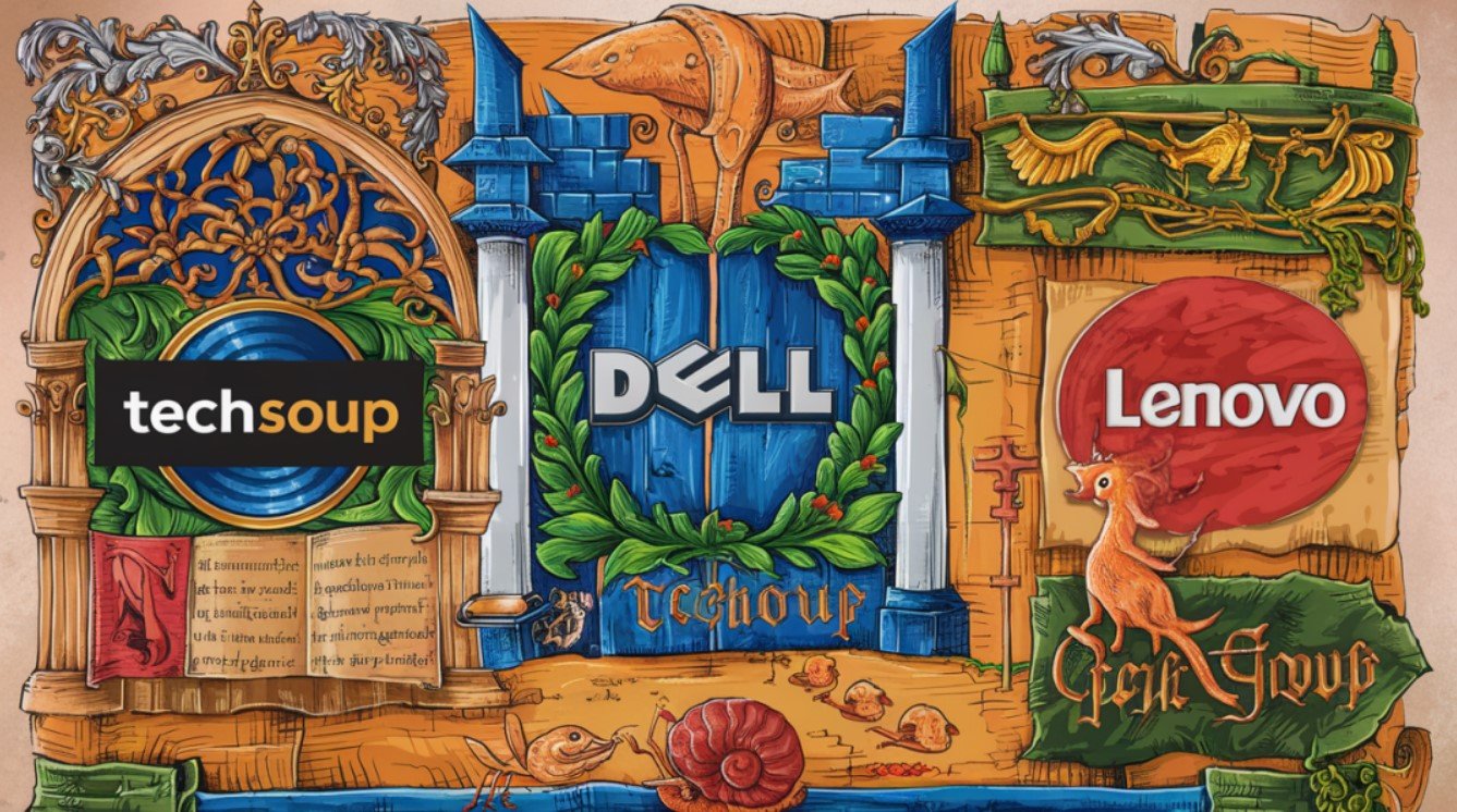 Techsoup, Lenovo, Dell